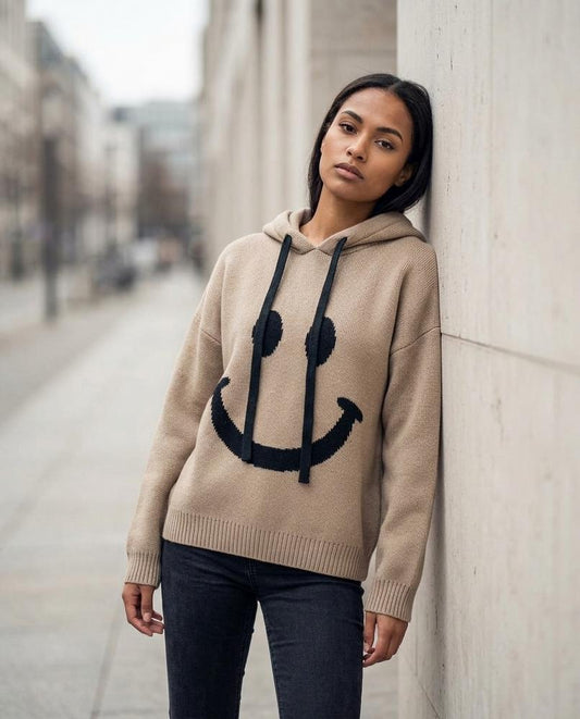 Nelly Outlet - Verev | Oversized Gestrickt Hoodie Damen