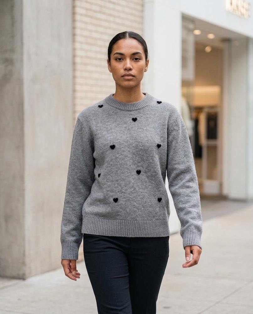 Nelly Outlet - Vemin | Kurzärmlig Gestrickt Pullover Damen