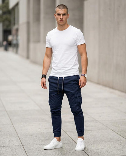 Nelly Outlet - Calev | Zulaufend Funktional Hose Herren