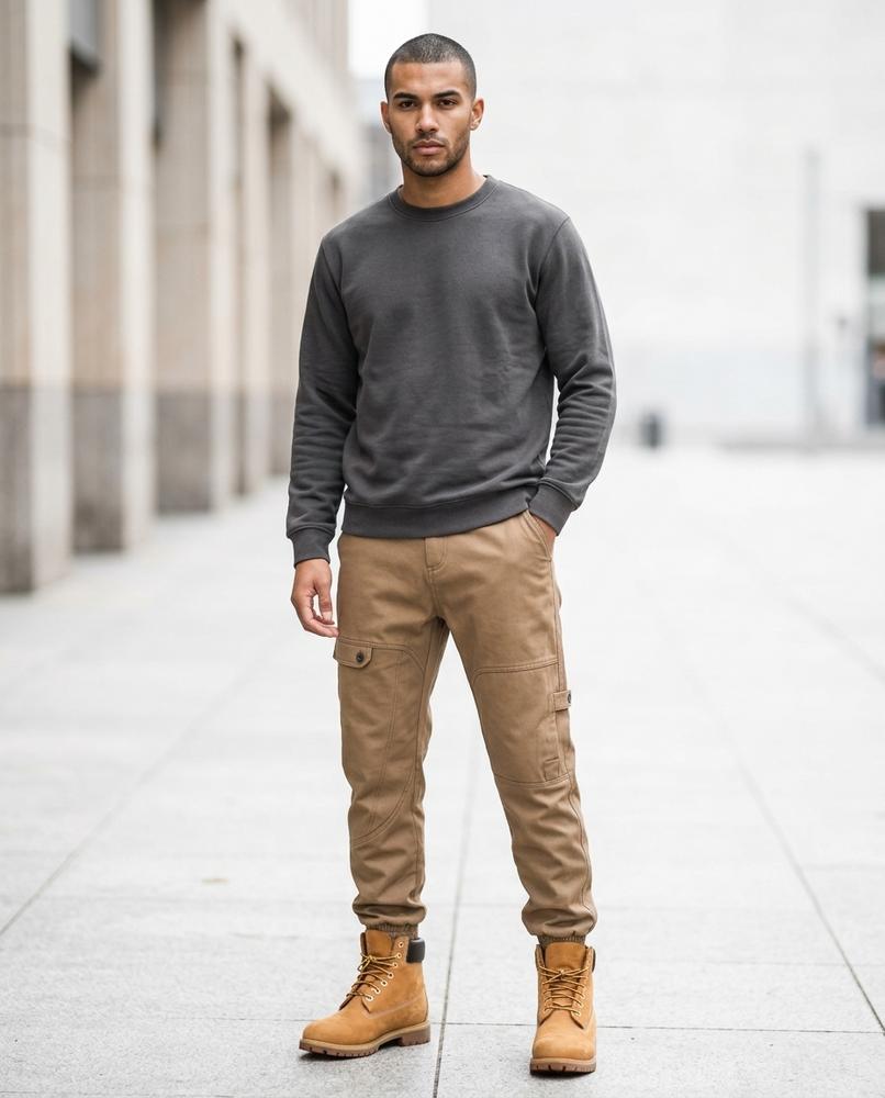 Nelly Outlet - Caram | Locker Gecuffed Hose Herren