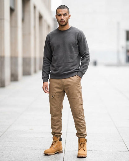 Nelly Outlet - Caram | Locker Gecuffed Hose Herren