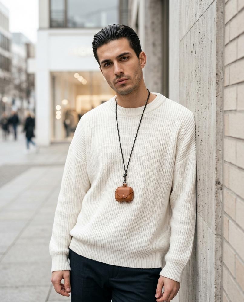 Nelly Outlet - Alvin | Gerippt Locker Pullover Herren