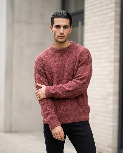 Nelly Outlet - Taral | Strukturiert Locker Pullover Herren